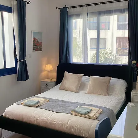 Blue Tasteful Complex Pool View Paphos