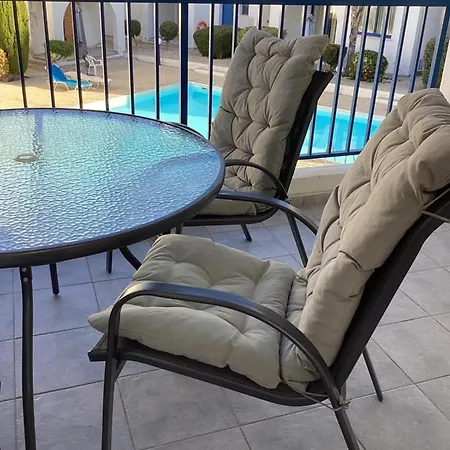 Blue Tasteful Complex Pool View Daire *