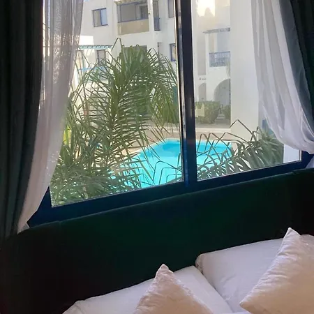 Blue Tasteful Complex Pool View Paphos