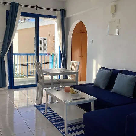 Blue Tasteful Complex Pool View Paphos