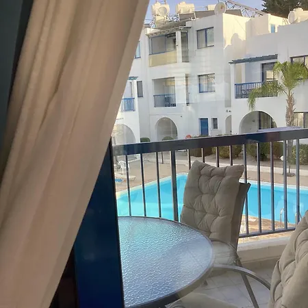 Paphos Pool View Gem - Cozy 1 Bed Apartment * Pafos