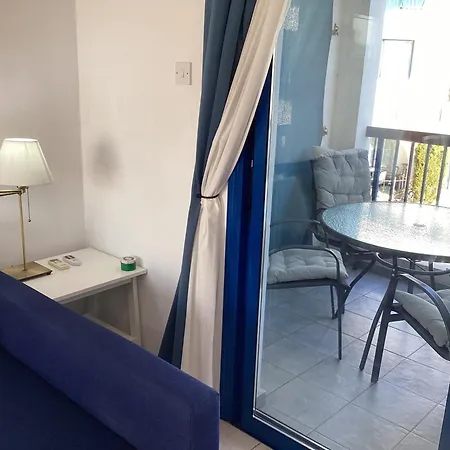 Apartment Blue Tasteful Complex Pool View Paphos