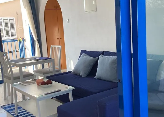 Blue Tasteful Complex Pool View Paphos