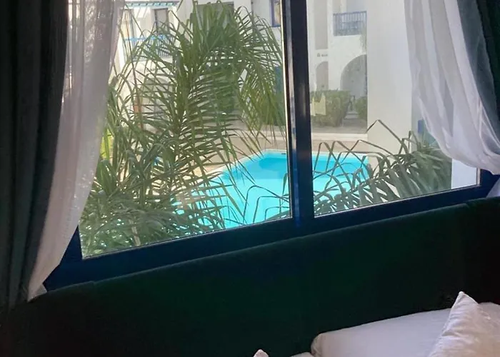 Blue Tasteful Complex Pool View Paphos