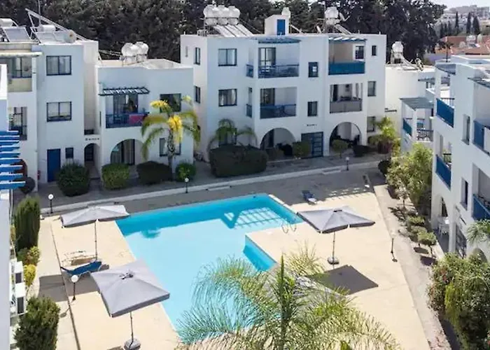 Blue Tasteful Complex Pool View * Paphos