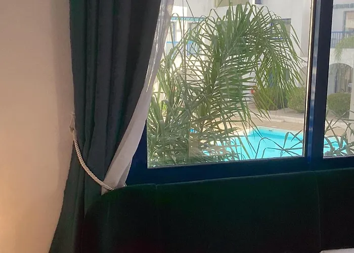 Blue Tasteful Complex Pool View *