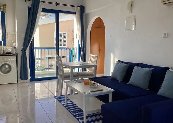 Blue Tasteful Complex Pool View Paphos