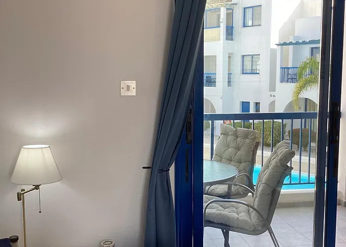 Apartmán Blue Tasteful Complex Pool View